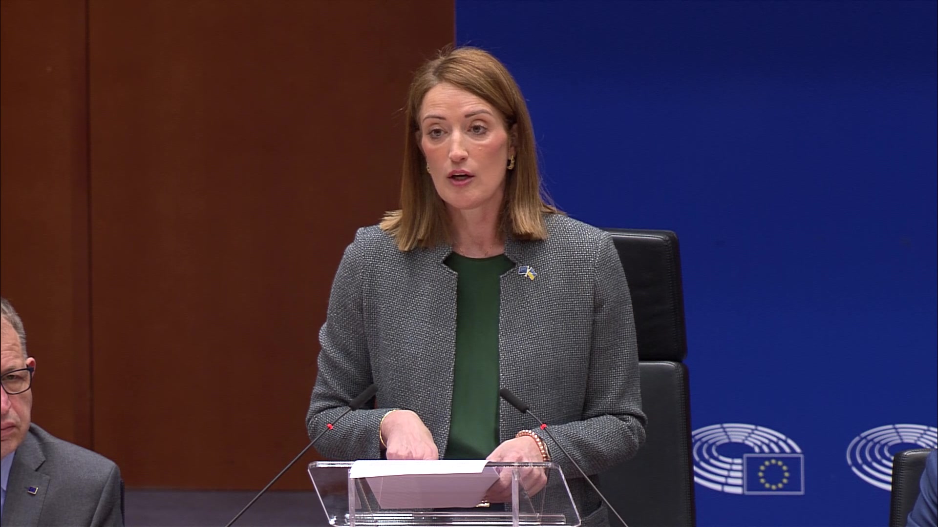 Four years of Russia's war of aggression against Ukraine and European contributions to a just peace and sustained security for Ukraine: opening statement by Roberta METSOLA, EP President
